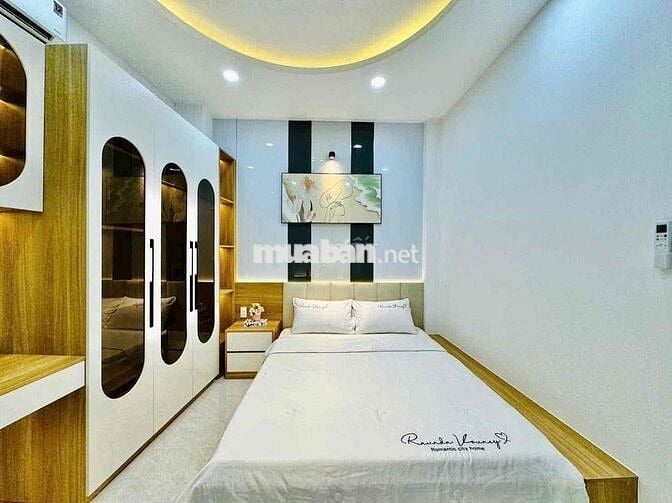 bán nhà hẻm xe hơi,56 m2 xây 4 tầng chỉ 7 tỷ,Phạm Văn Chiêu,Gò Vấp