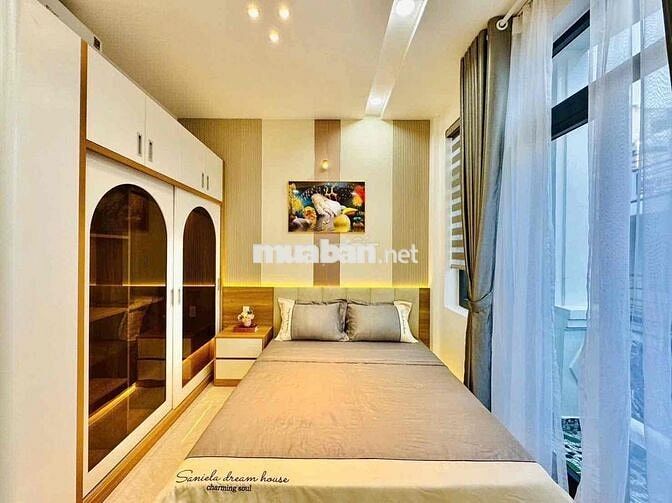 bán nhà hẻm xe hơi,56 m2 xây 4 tầng chỉ 7 tỷ,Phạm Văn Chiêu,Gò Vấp