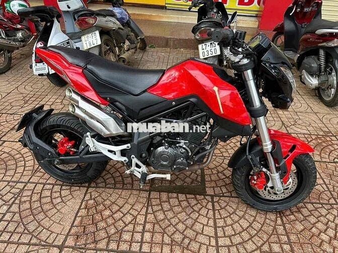 Benelli TNT 125 màu đỏ-  xe đẹp