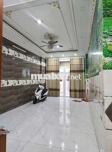 Nhà đường GÒ XOÀI [4x16, 3 lầu, 5pn, 6toilet] 17tr/tháng