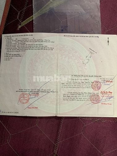 Bán đất 100m thổ cư,đất sạch giấy tờ pháp lý đầy đủ