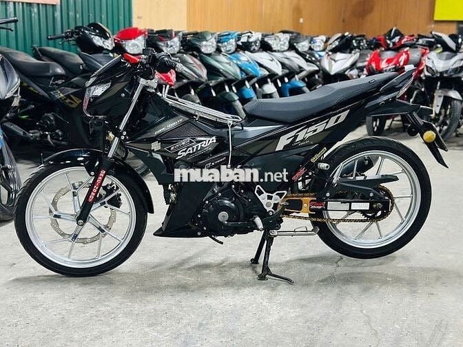 XE MÁYTHANH TÙNG_SATRIA 150FI ĐEN MÁY ZIN XE ĐẸP