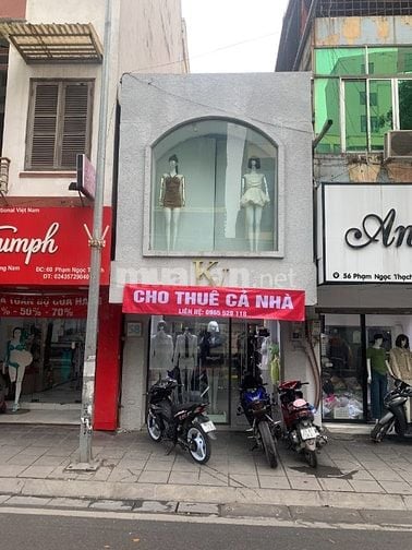 Cho thuê nhà mặt phố Phạm Ngọc Thạch