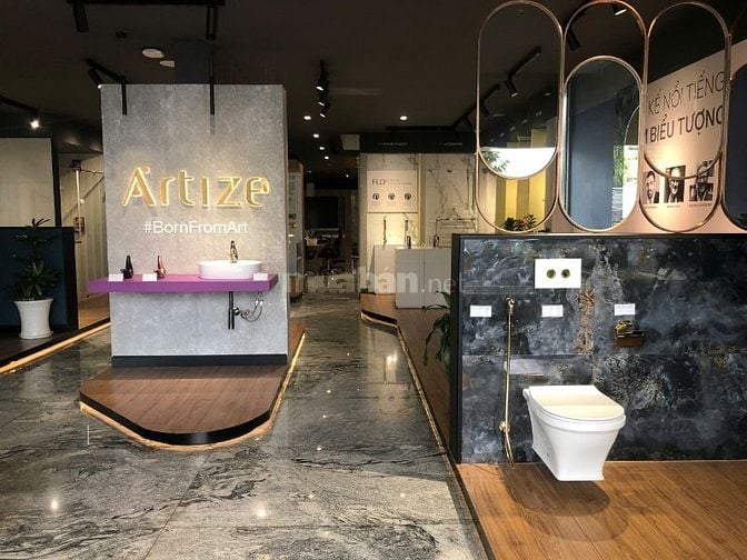 CHO THUÊ SHOWROOM MẶT TIỀN LÝ THƯỜNG KIỆT – 800M² – SÂN THƯỢNG – 4 WC 