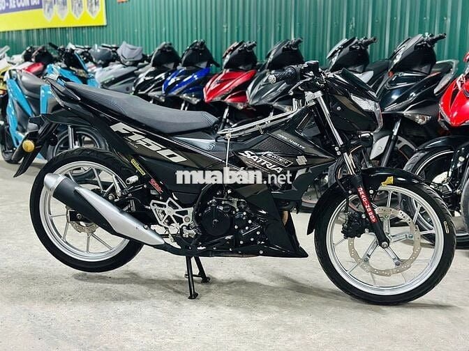 XE MÁYTHANH TÙNG_SATRIA 150FI ĐEN MÁY ZIN XE ĐẸP