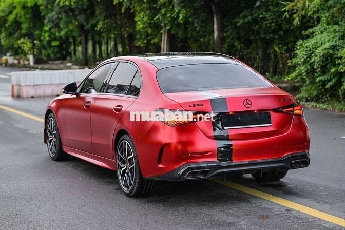 ❤️ Mercedes-Benz C300 AMG 2022, Đỏ nhám cực ngầu