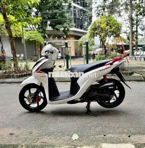 Honda Vision 2019 màu trắng