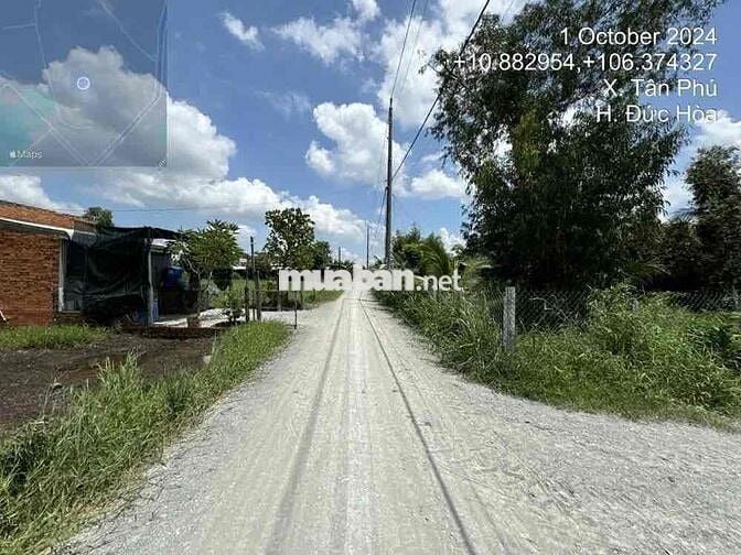 Ngân hàng Thanh Lý đất tại Tân Phú, Đức Hòa, Long An. DT: 642m2