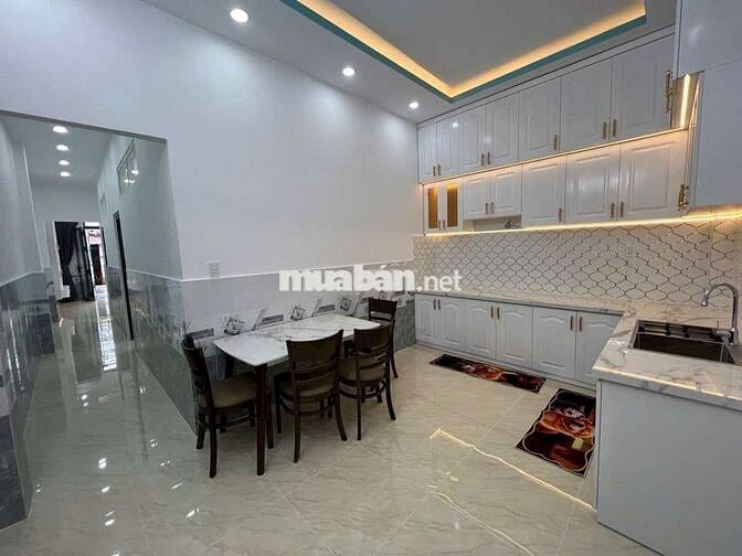 BÁN NHÀ, HẺM XE HƠI, DIỆN TÍCH 100M, HUỲNH TẤN PHÁT, NHỈNH 2 TỶ