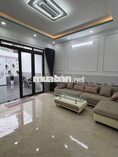 BÁN NHÀ, HẺM XE HƠI, DIỆN TÍCH 100M, HUỲNH TẤN PHÁT, NHỈNH 2 TỶ