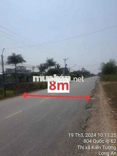 Ngân hàng thanh lý giá cực tốt, Tài sản MT QL 62 Kiến tường, Long An