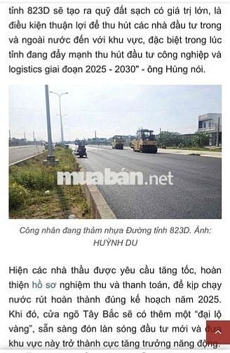 Đất nền full thổ cư đức hoà long an.