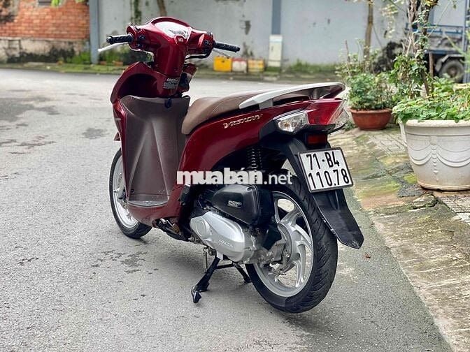 🌈Cần bán  Honda Vision Đk 2019 bs71 khoá Smartkey