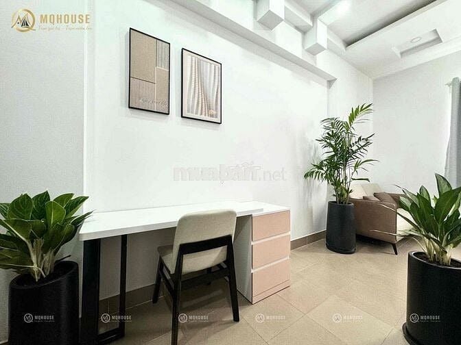 Chdv 1PN full nội thất thiết kế, giặt riêng gần chợ Bàu Cát, Tân Bình