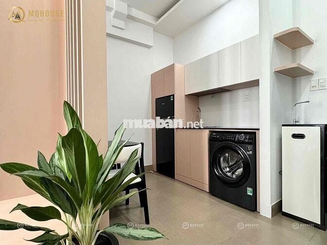 Chdv 1PN full nội thất thiết kế, giặt riêng gần chợ Bàu Cát, Tân Bình