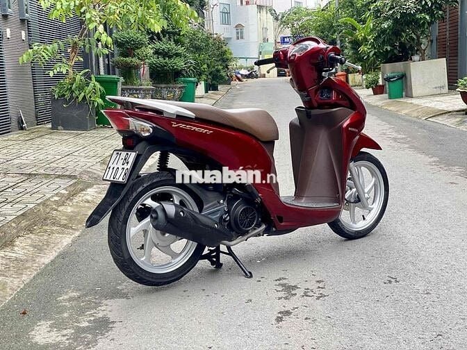 🌈Cần bán  Honda Vision Đk 2019 bs71 khoá Smartkey