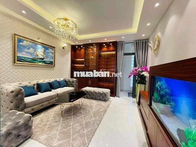 cho thuê nhà khu đồng bộ hẻm xe tải 240/ phạm văn chiêu p9