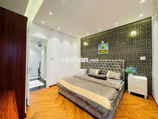 cho thuê nhà khu đồng bộ hẻm xe tải 240/ phạm văn chiêu p9