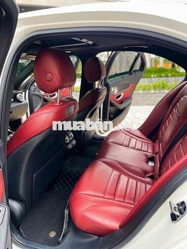 C300 AMG trắng/đỏ 2016