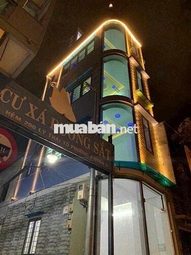 Nhà thuê 2 mặt tiền 290A Lý Thái Tổ (20m2) 4 tầng (2pn - 3wc) - Quận 3