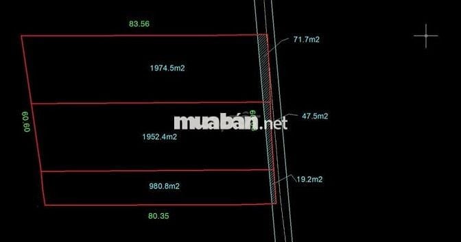 Đất Nông Nghiệp - 4907m2 - Mặt tiền đường Ba Thước - Tân Nhựt