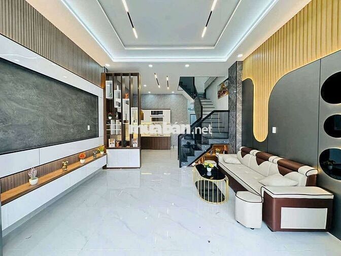 Bán Nhà SHR - Gần Chợ Hưng Long..DT 99mv...Dãy 3 Căn Vừa Xây Xong.