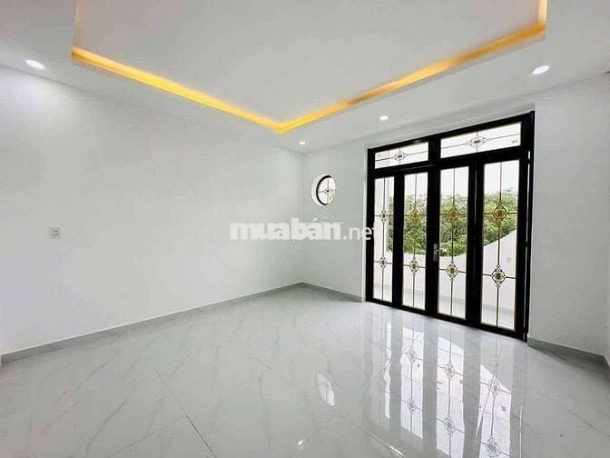 Bán Nhà SHR - Gần Chợ Hưng Long..DT 99mv...Dãy 3 Căn Vừa Xây Xong.