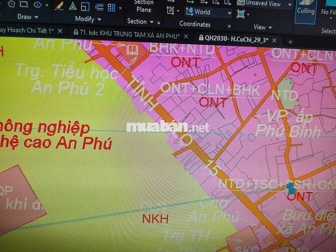 Bán lô đất + nhà 2 mặt tiền đường Cây Gõ – An Phú đang kd quán nước