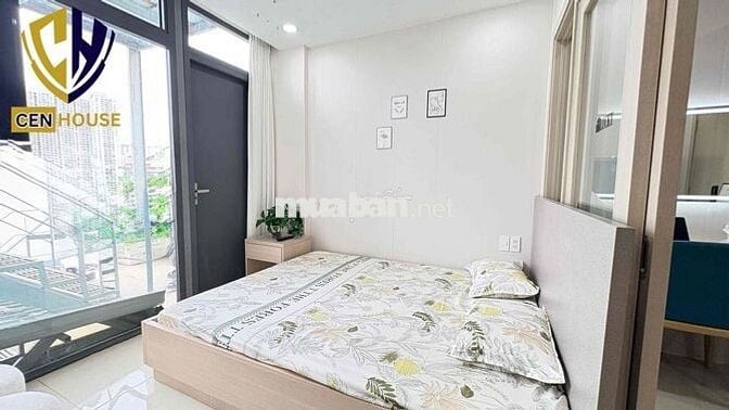 CHDV 1PN BALCONY FULL NỘI THẤT CAO CẤP VIEW THÀNH PHỐ TRẦN HƯNG ĐẠO Q1