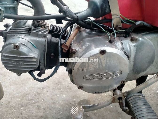 Honda MD 90, sườn mới làm đồng.