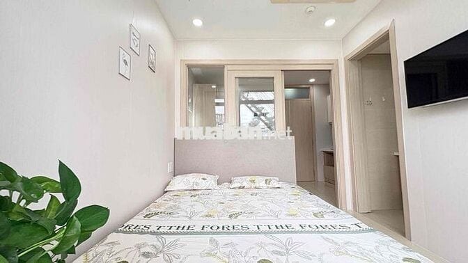 CHDV 1PN BALCONY FULL NỘI THẤT CAO CẤP VIEW THÀNH PHỐ TRẦN HƯNG ĐẠO Q1