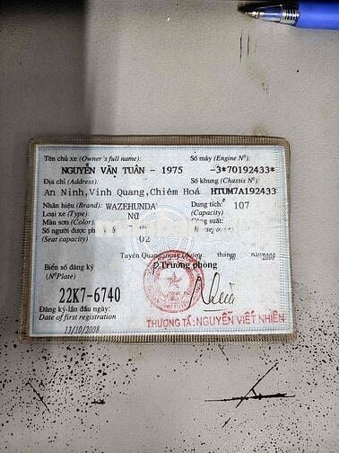 thừa xe bán xe cho anh em đi công trình