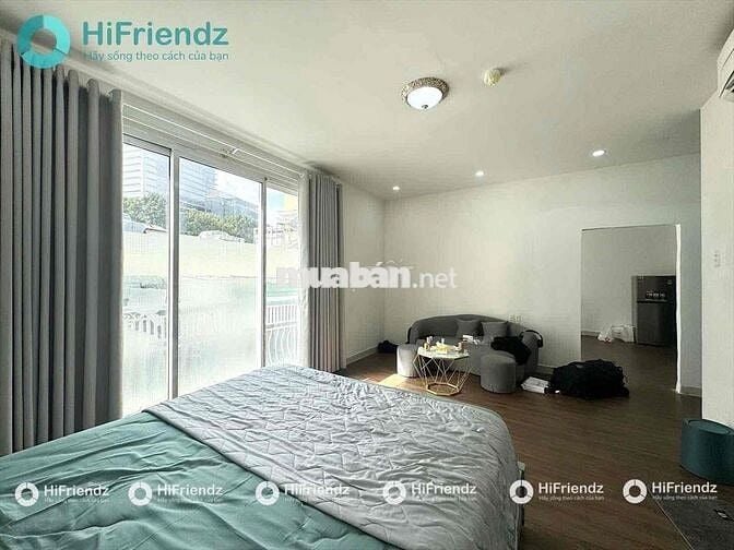 Cho Thuê CC 1PN 50m2 Thang Máy Hầm Xe Ngay Vong Xoay Dân Chủ Q10