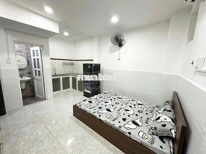 Vừa ở vừa kinh doanh - Studio full nt có máy giặt riêng ngay 3/2