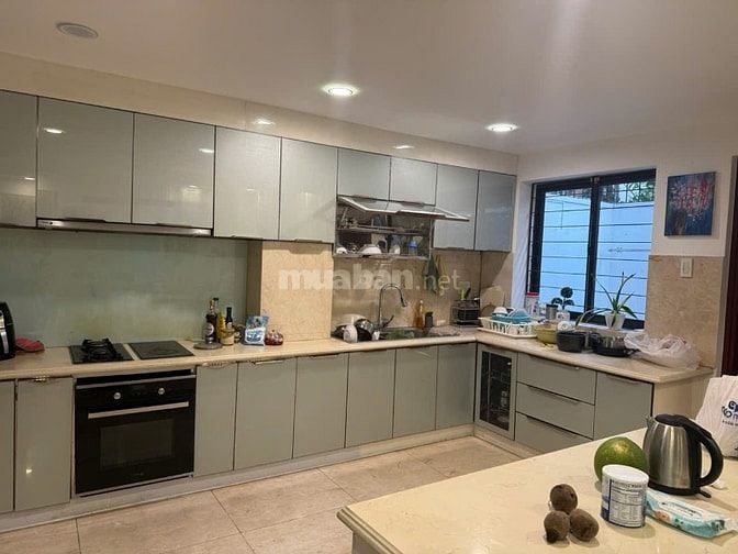 Cho thuê Biệt thự KDC Phú Mỹ, 5PN-5WC, giá 50tr/th. Full nội thất cc