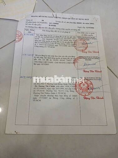 Bán nhà mặt tiền đường số 3 linh xuân thủ đức