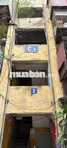 CHÍNH CHỦ - BÁN NHÀ - TẬP THỂ C1 QUỲNH MAI - 55M - NGUYÊN BẢN