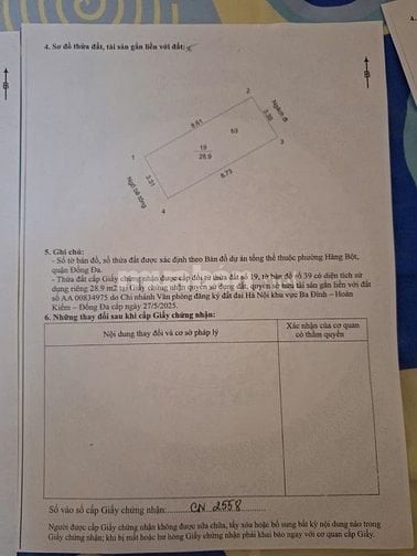 Chính chủ cần bán nhà gấp ngõ 221 tôn đức thắng