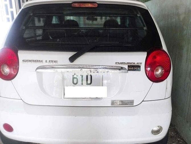 Chevrolet Spark Van 2015 Trắng