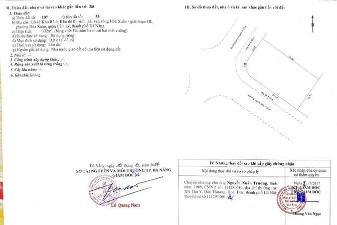 664m2, 3 mặt tiền, mặt tiền rộng 50 mét tại Đảo VIP 1 Hòa Xuân
