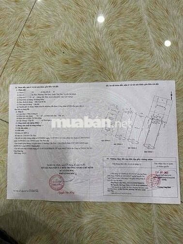 Nhà mặt tiền 4 tầng Hà Thị Đát - Tân Bình(5m x 16m)