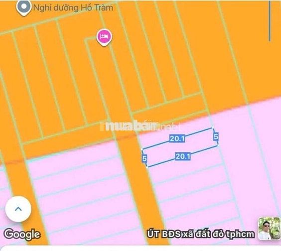 Bà chị kẹt tiền cần bán gấp lô đất tại Phước Hải cách biển chỉ 1,5km