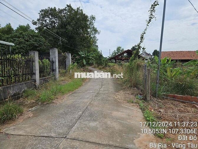 Ngân hàng thanh lý đất thổ cư, Đường xe hơi tại Láng Dài, BRVT