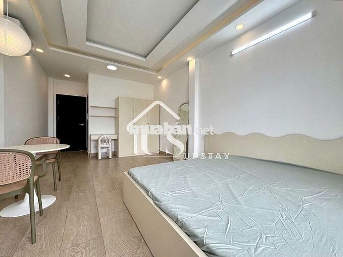 CĂN HỘ 1PN BAN CÔNG MÁY GIẶT RIÊNG_GẦN CẦU THỊ NGHÈ HÀNG XANH_GIÁP Q1