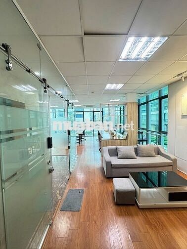 Cho Thuê VP Full Nội Thất 100m2 - 27 Tr/Tháng phố Trung Kính, Cầu Giấy