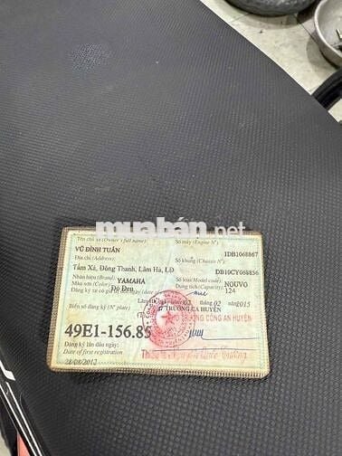 Nouvo 5 phun xăng fi biển 49 giấy tờ đầy đủ