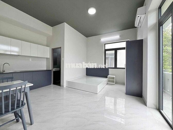 Căn hộ ban công thoáng mới xây full nội thất KDC Phú lợi