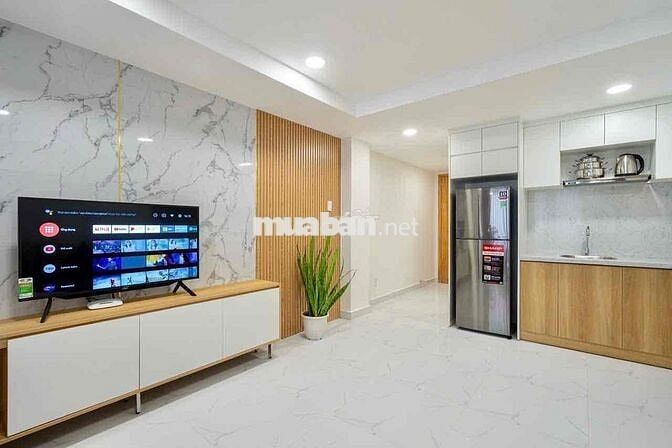CHO THUÊ CĂN HỘ QUẬN 1, FULL NỘI THẤT, THANG MÁY, GẦN CV LÊ VĂN TÁM