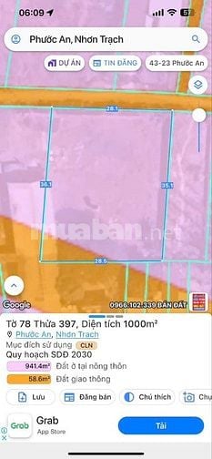 Host Cần Ra Đi Siêu Phẩm 1000m2 Tại Phước An , Nhơn Trạch