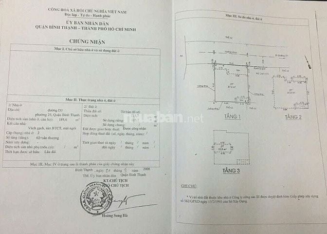 Bán nhà hẻm xe hơi Võ Oanh – khu dân trí cao, gần Landmark 81, 25 tỷ